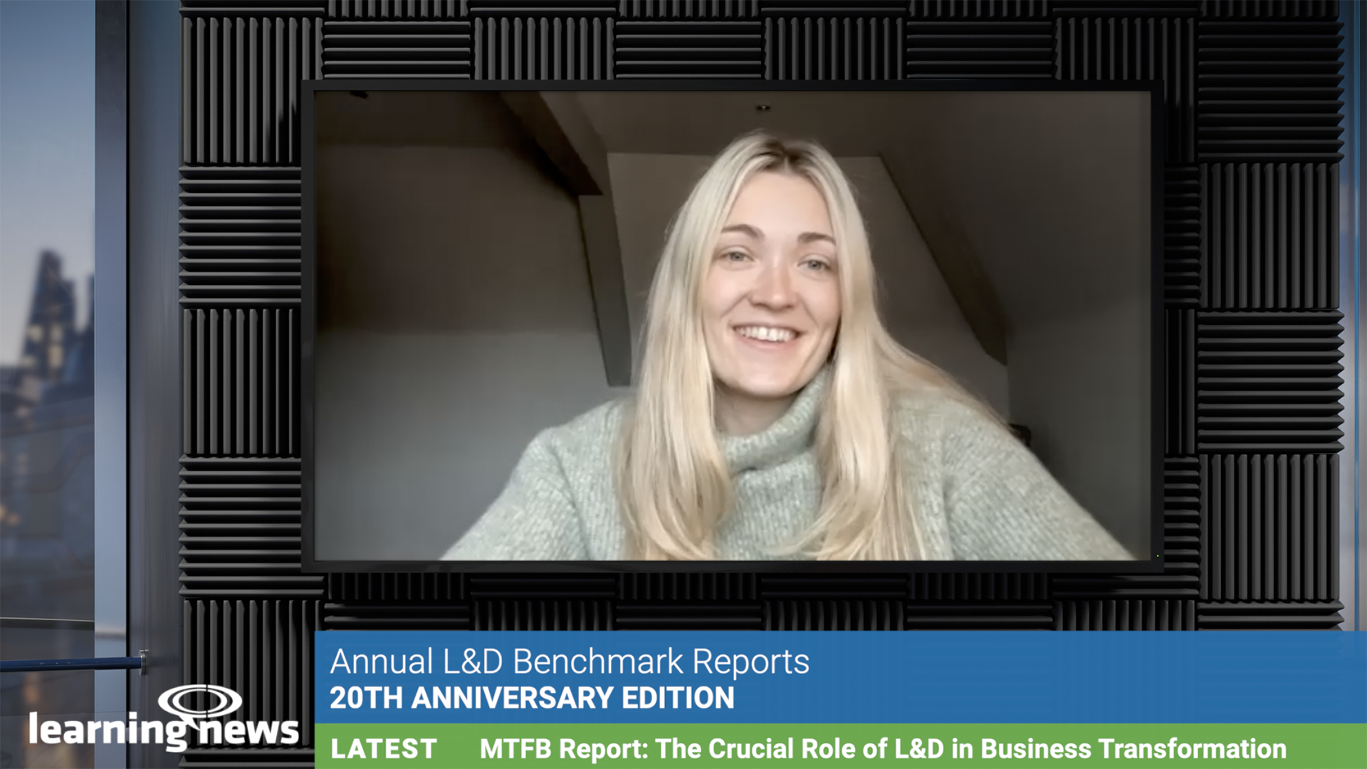 Anna Barnett worked on all three of the 20th Anniversary Benchmark Reports and joins Learning News to discuss L&D’s role helping business to tackle digitization, climate change and demographic shifts